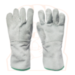 GUANTE DE GAMUZÓN MEDIA MANGA CON REFUERZO DE DOBLE PALMA