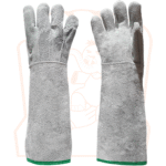 GUANTE DE GAMUZÓN MANGA AL CODO CON REFUERZO DE DOBLE PALMA