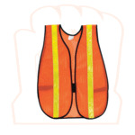 CHALECO REFLECTANTE EN TELA TIPO MALLA