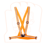 CHALECO REFLECTANTE EN TIPO ARNÉS