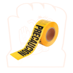 CINTA DE PRECAUCIÓN AMARILLO/NEGRO