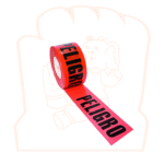 CINTA DE PELIGRO ROJO/NEGRO